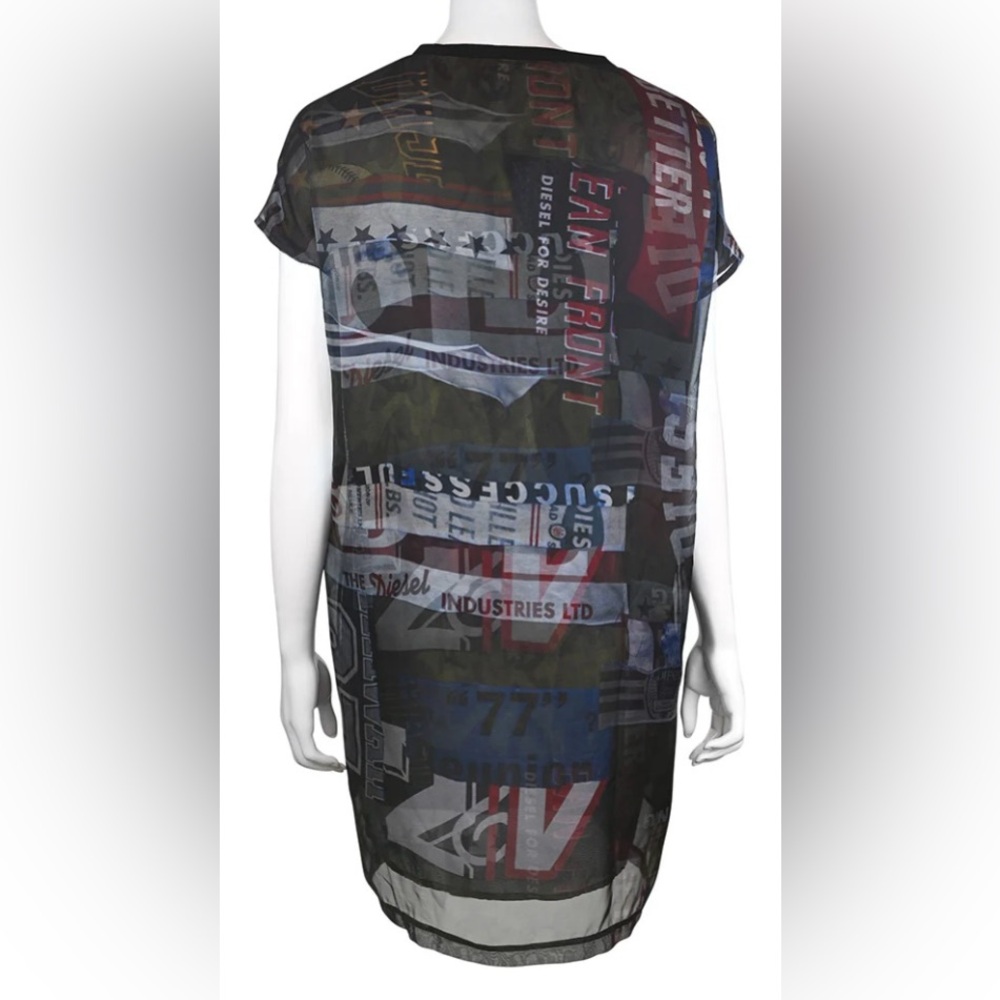Diesel Print Dress XS